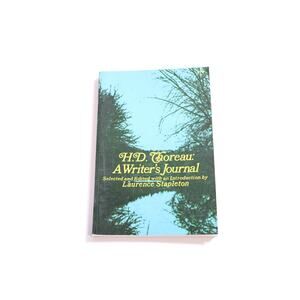 Thoreau, A Writer's Journal, Laurence Stapleton, Writing, ~ 250407-WH 347